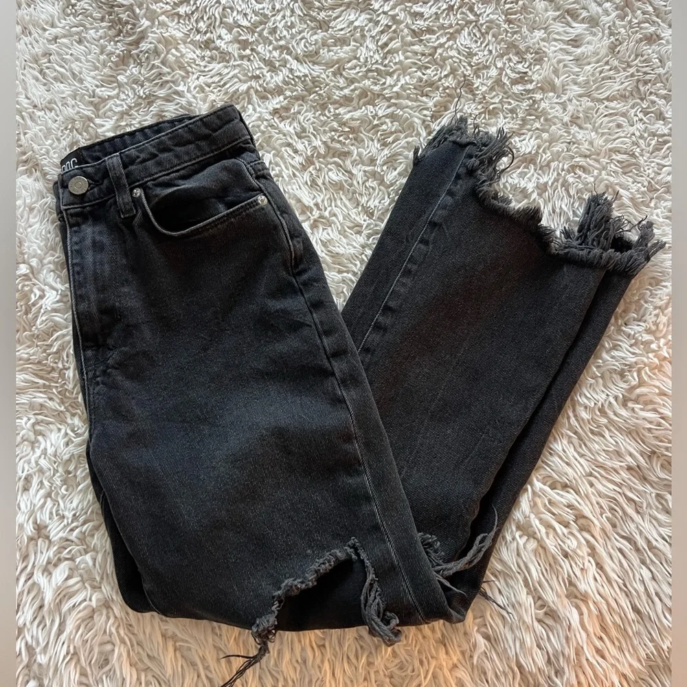 BDG Black Distressed Ankle Jeans - Picture 9 of 9